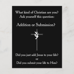 Gospel Tract Flyer