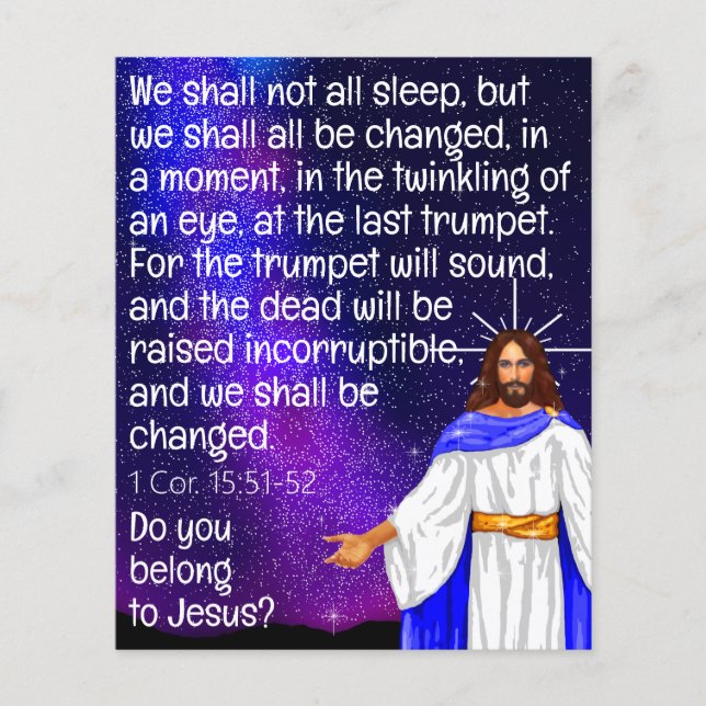 Gospel Tract  Flyer (Front)