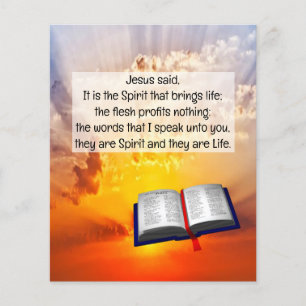 Gospel Tract Flyer