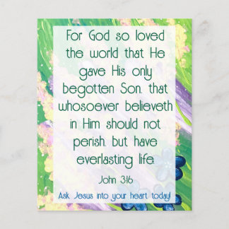 Gospel Tract Flyer