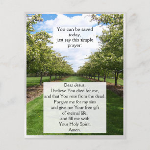 Gospel Tract  Flyer
