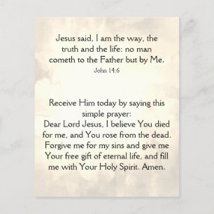 Gospel Tract  Flyer