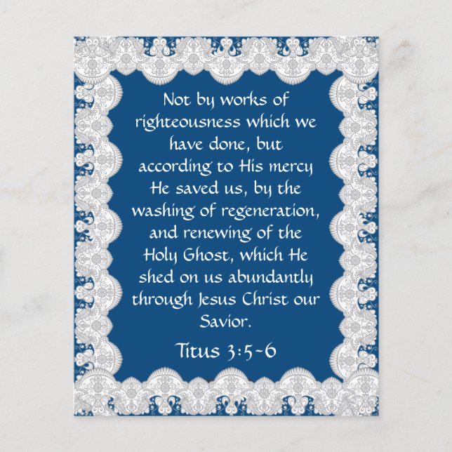 Gospel Tract  Flyer (Front)
