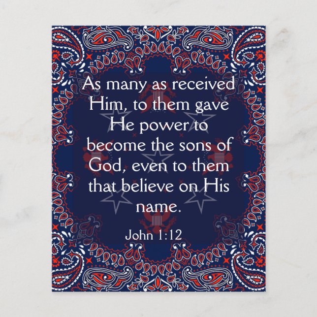 Gospel Tract  Flyer (Front)