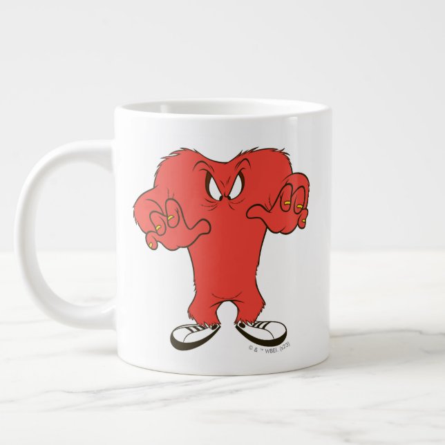 Gossamer Menacing Pose Large Coffee Mug (Left)