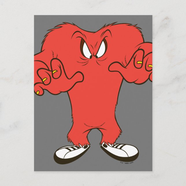 Gossamer Menacing Pose Postcard (Front)