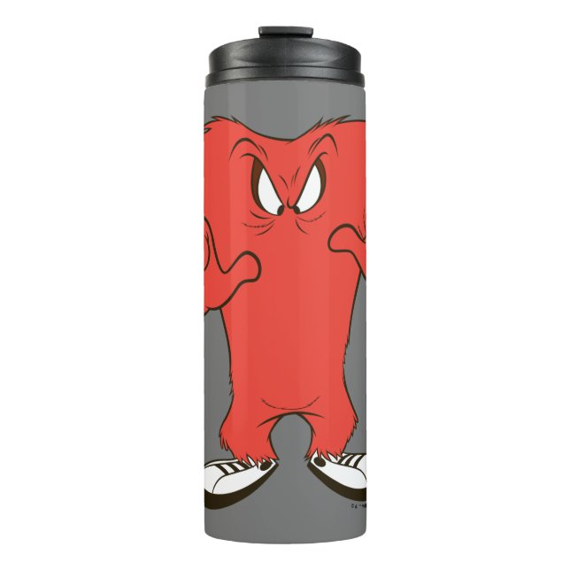 Gossamer Menacing Pose Thermal Tumbler (Front)