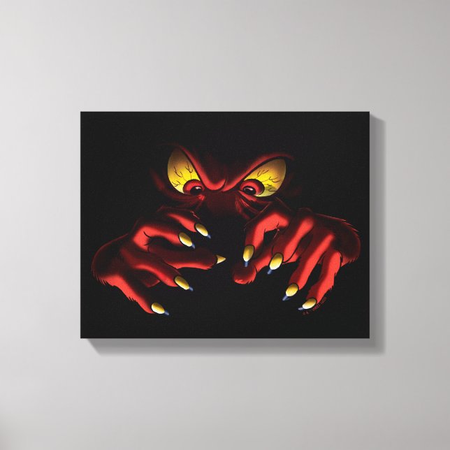Gossamer Reaching Out of the Shadows Canvas Print (Front)