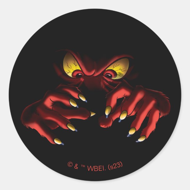 Gossamer Reaching Out of the Shadows Classic Round Sticker (Front)