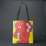 Gossamer Reading - Full Colour Tote Bag<br><div class="desc">Gossamer in curlers reading</div>