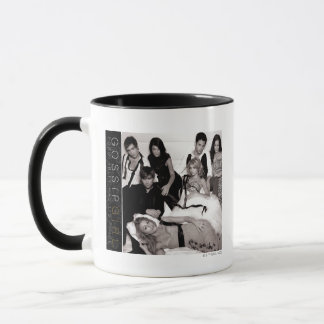 Gossip Girl Black and White Group Graphic Mug