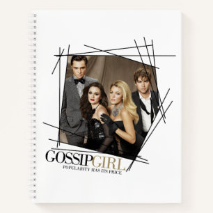 Gossip Girl Glamour Group Graphic Notebook