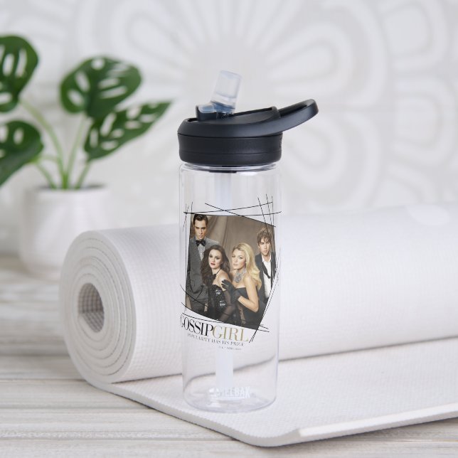 Gossip Girl Glamour Group Graphic Water Bottle (Yoga)