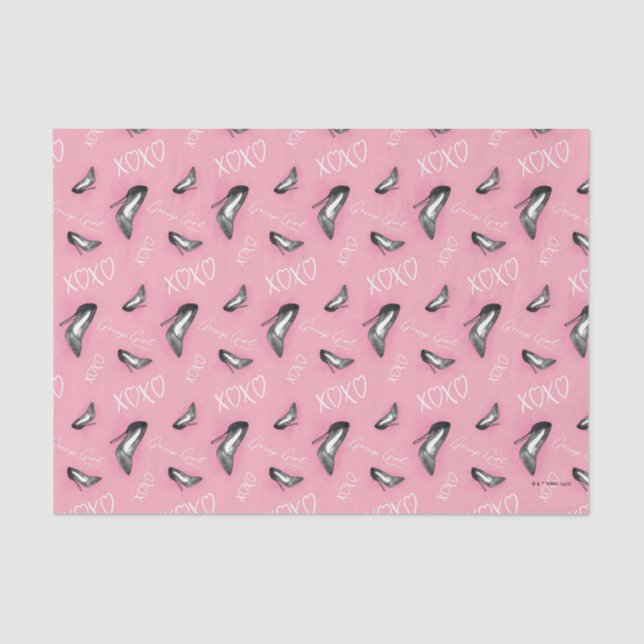 Gossip Girl High Heels Pattern Tissue Paper (Front)