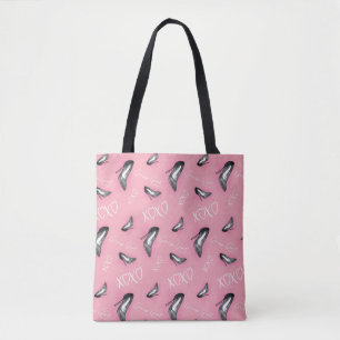 Gossip Girl High Heels Pattern Tote Bag