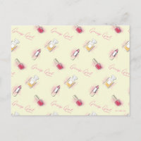 Gossip Girl Lipstick & Perfume Pattern