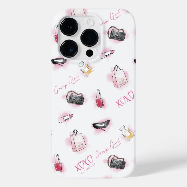 Gossip Girl Makeup Pattern Case-Mate iPhone Case (Back)