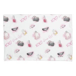 Gossip Girl Makeup Pattern Pillowcase