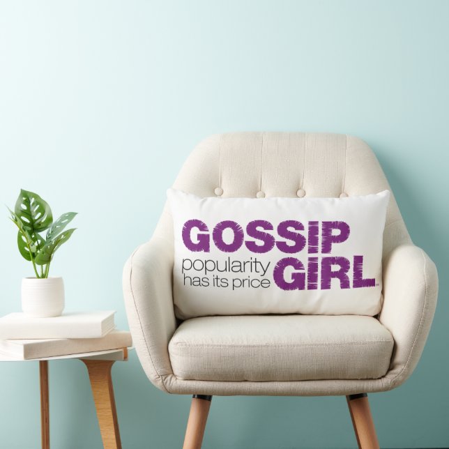 Gossip Girl - Popularity Has Its Price Lumbar Cushion (Chair)