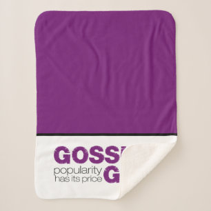Gossip Girl - Popularity Has Its Price Sherpa Blanket