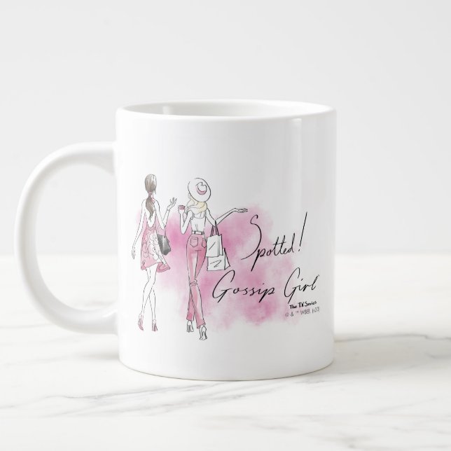 Gossip Girl - Spotted! Large Coffee Mug (Left)