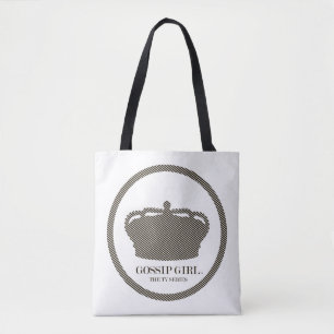 Gossip Girl TV Series Crown Icon Tote Bag