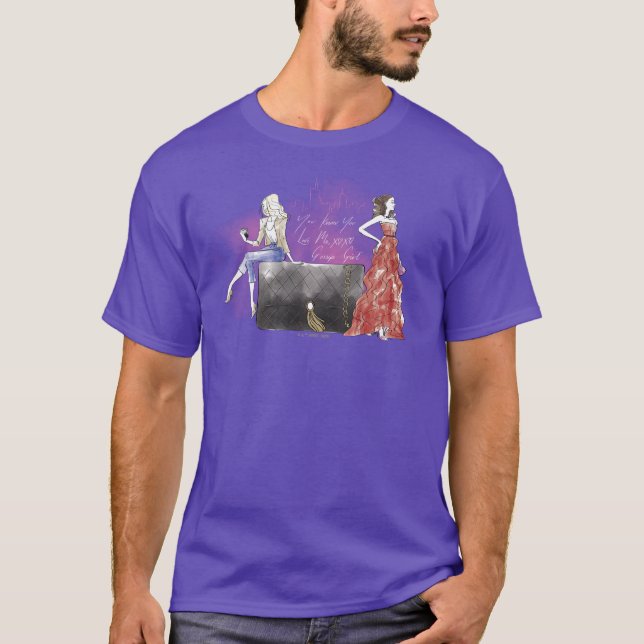 Gossip Girl - You Know You Love Me T-Shirt (Front)
