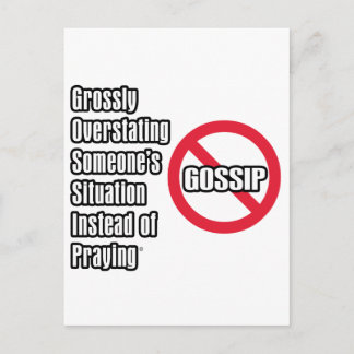 Gossip Postcard