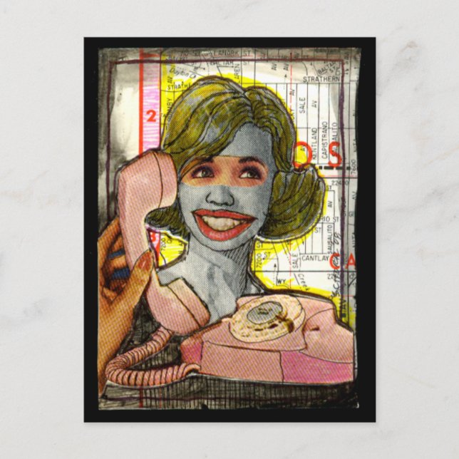 Gossip Postcard (Front)