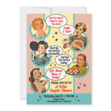 Gossiping Housewife Couples Shower