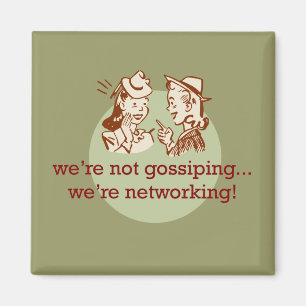 Gossiping vs Networking Magnet
