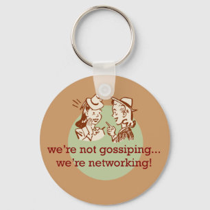 Gossiping Women Key Ring