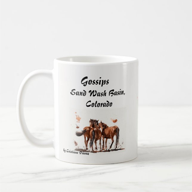 Gossips Coffee Mug (Left)