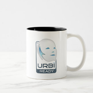 Gostai Urbi Large and Black Two-Tone Coffee Mug