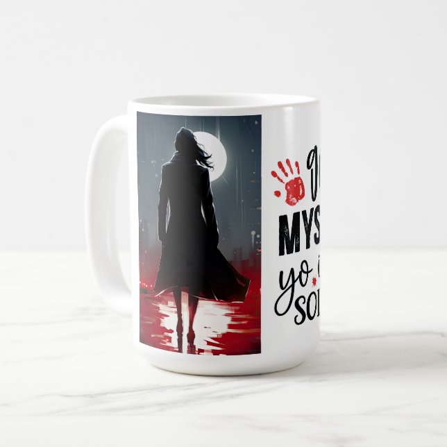 Got a mystery? coffee mug (Front Left)