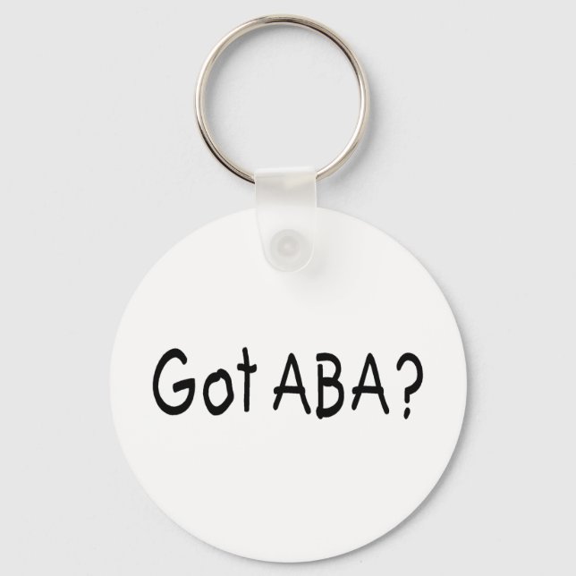 Got ABA Autism Key Ring (Front)