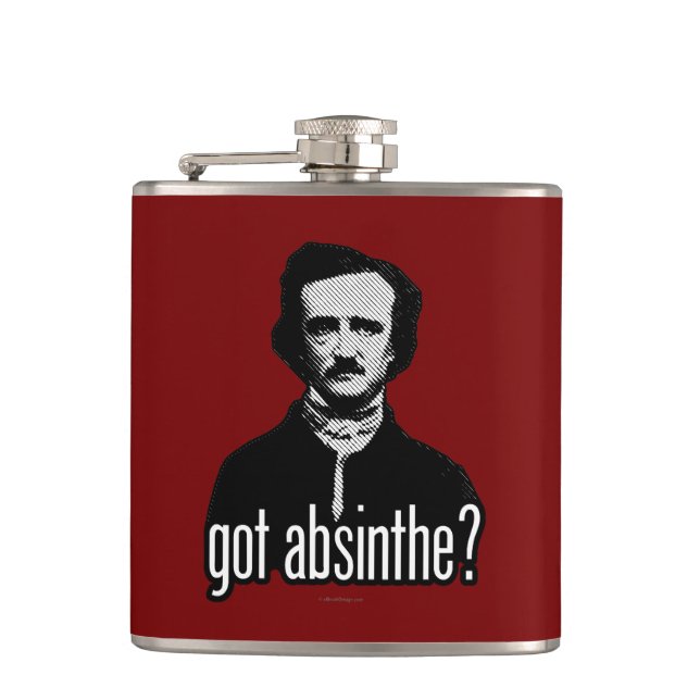 got absinthe? flask (Front)
