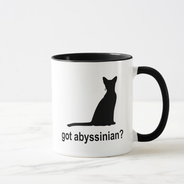 Got Abyssinian? Mug (Right)