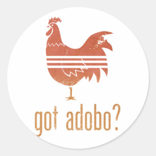 Got Adobo? Classic Round Sticker