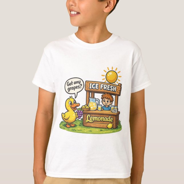 GOT ANY GRAPES ? LEMONADE T-Shirt (Front)