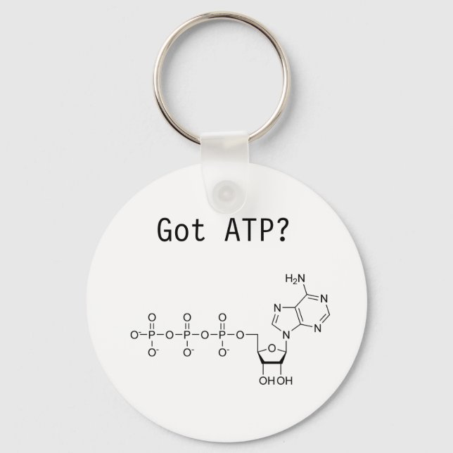 Got ATP? Key Ring (Front)
