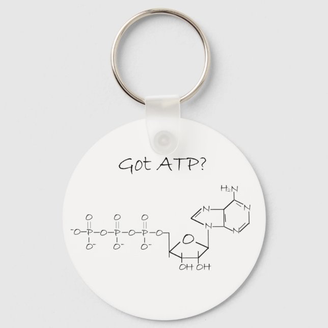 Got ATP? Key Ring (Front)