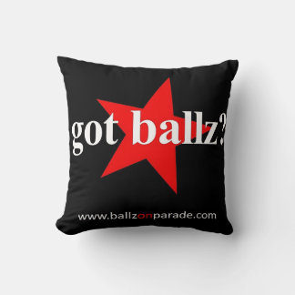 Got Ballz? Pillow