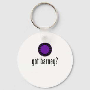 got barney? key ring