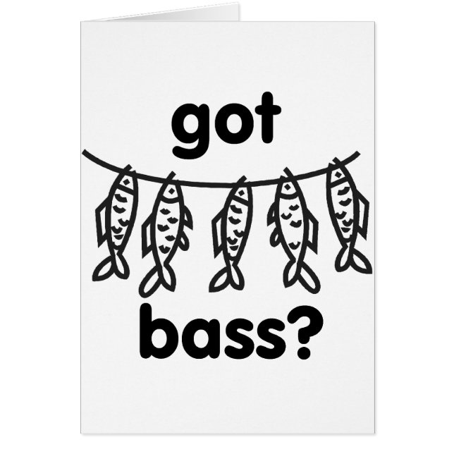 got bass (Front)