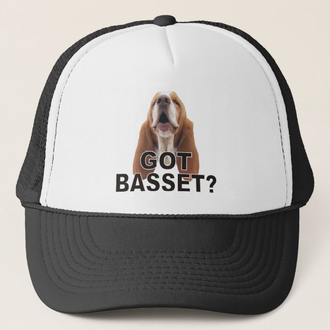 Got Basset? Howling Basset Hound Hat (Front)