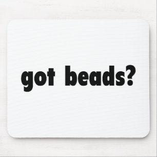 got beads mouse mat