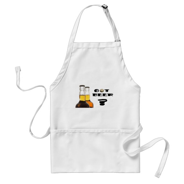 Got Beer? Funny BBQ apron (Front)