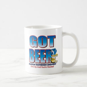 Got Beer Marlin Davidsons Coffee Mug