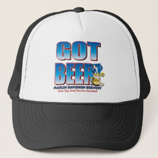 Got Beer Marlin Davidsons Trucker Hat